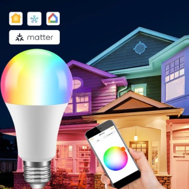 Smart LED Matter Wifi Smart Home Dimmable Apple Homekit Google Home E27 7W 220V